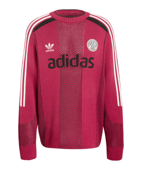 adidas Originals Blokecore Longsleeve Rot - rot