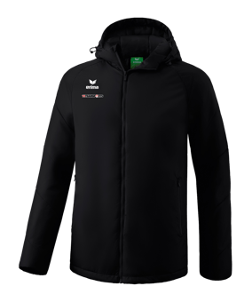 Erima Team Winterjacke Schwarz