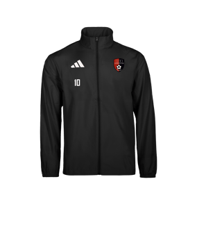 adidas Entrada 26 Regenjacke Schwarz