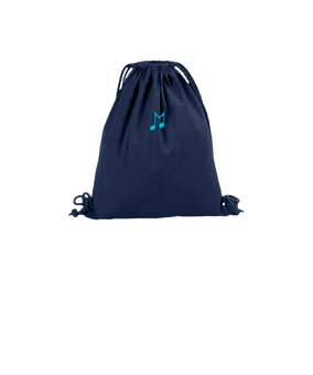 Merch Organic Premium Cotton Gymsack French Navy