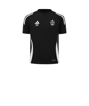 adidas Tiro 24 Trikot Kids Schwarz Weiss
