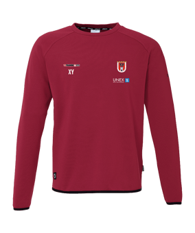 uhlsport ID Sweatshirt Kids Rot F64