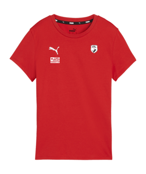 PUMA teamGOAL Casuals T-Shirt Damen Rot F01