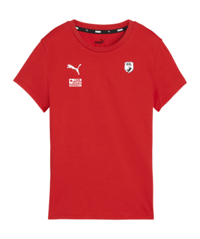 PUMA teamGOAL Casuals T-Shirt Damen Rot F01