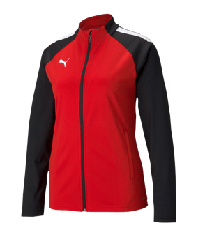 PUMA teamLIGA Trainingsjacke Damen Rot F01 - rot