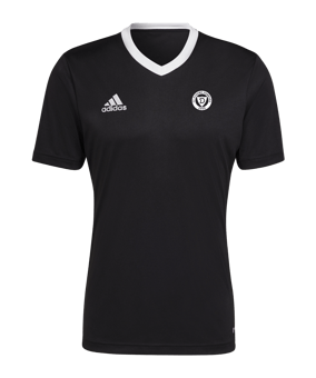 adidas Entrada 22 Trikot Schwarz Weiss