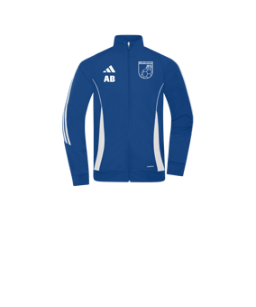 adidas Tiro 24 Trainingsjacke Kids Blau Weiss 