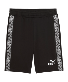 PUMA teamKING Short Schwarz F03 - schwarz