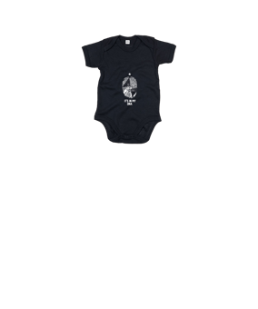 Merch Baby Body Black | #inmydna