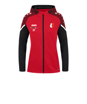 JAKO Performance Kapuzenjacke Damen Rot F101