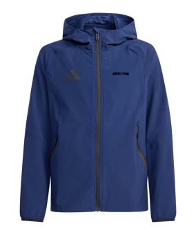 adidas adidas Tiro Travel Windjacke Kids Dunkelblau Coupe-vent Enfants Bleu Foncé