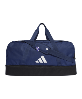adidas Tiro League Duffel Bag Gr. L Blau Weiss