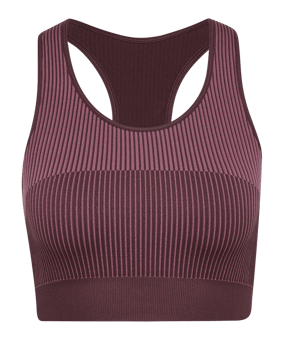 Hummel Yoga Seamless Crop T-Shirt Damen Braun F8016 - braun