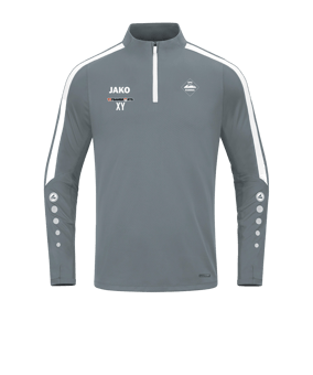 JAKO Power Sweatshirt Grau Weiss F840