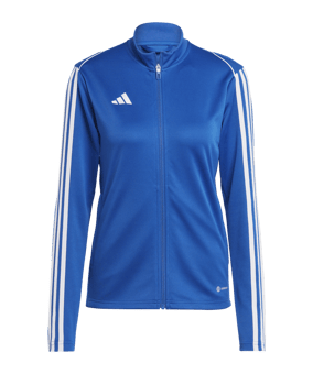 adidas Tiro 23 Trainingsjacke Damen Blau - blau