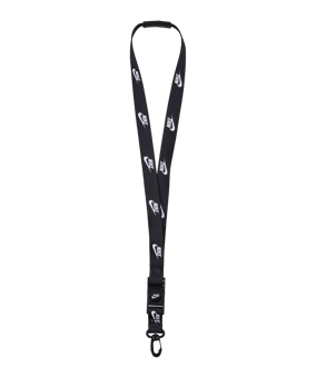 Nike Club Standard Schlüsselanhänger Schwarz F027 - schwarz