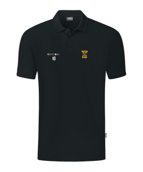 JAKO Organic Polo Shirt Schwarz F800