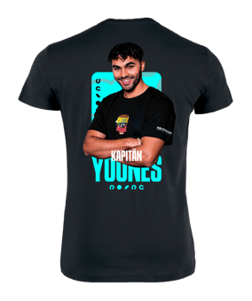 Battle of the Socials T-Shirt "Team Younes" Schwarz - schwarz
