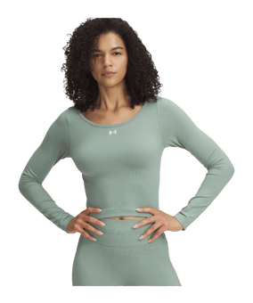 Under Armour Vanish Seamless T-Shirt Damen Grün F348 - gruen