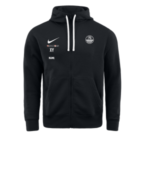 Nike Park 20 Fleece Kapuzenjacke Schwarz F010