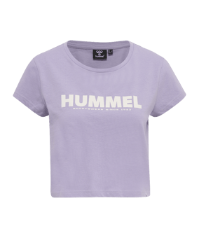Hummel hmlLEGACY Cropped T-Shirt Damen Lila F3306 - lila