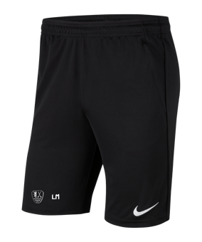 Nike Park 20 Knit Short Schwarz Weiss F010
