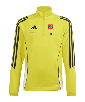 adidas Tiro 24 Trainingstop Kids Gelb Weiss
