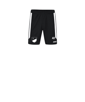 JAKO Power Short Kids Schwarz Weiss F802