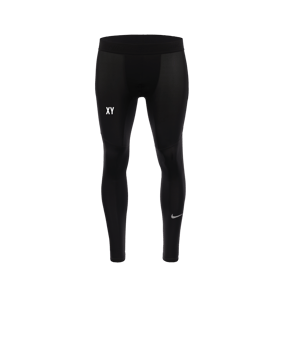 Nike Pro Training Tight Schwarz Weiss F010