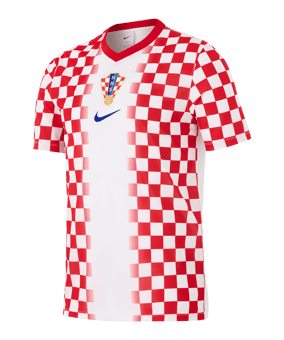 Nike HNS Kroatien Fan Trikot Home WM 2026 Weiß F100 - weiss