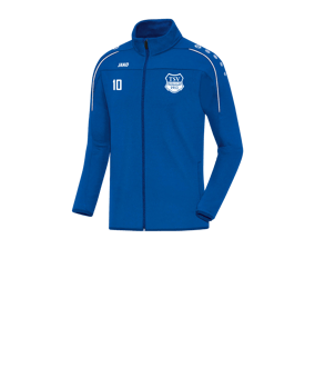 JAKO Classico Trainingsjacke Kids Blau Weiss F04