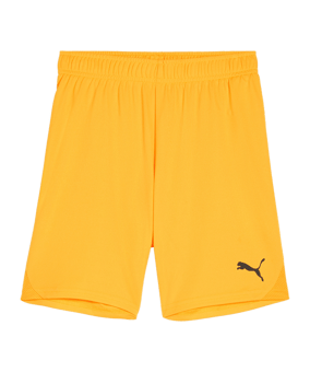PUMA teamGOAL Short Kids Orange Schwarz F61 - orange
