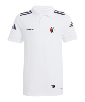 adidas Squadra 25 Competition Polo Kids Weiß