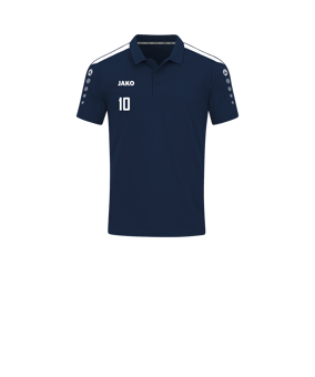 JAKO Power Poloshirt Kids Blau F900