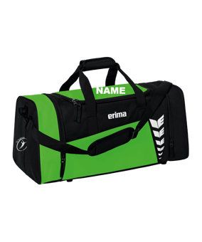 Erima Six Wings Sporttasche Gr. L Grün Schwarz