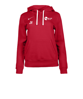 Red Vic Dames Hoody Rood
