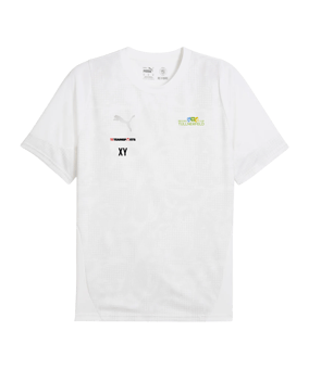 PUMA teamCUP Trainingsshirt Weiss F04