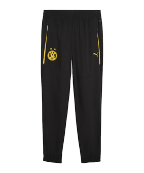 PUMA Borussia Dortmund PUMATECH Woven Manguera Nero C07 - nero