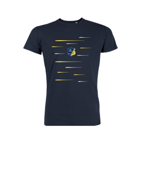 Merch Creator 2.0 T-Shirt Navy Blue | #lines