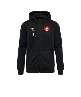 Hummel Go 2.0 Chevron Kapuzenjacke Schwarz F2001