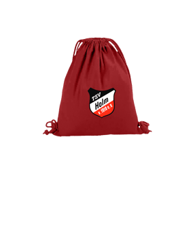 Merch Organic Premium Cotton Gymsack Classic Red | #logo4c