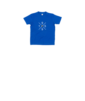 Merch Baby T-Shirt Cobalt Blue FCB