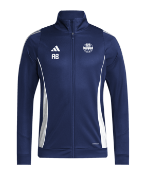 adidas Tiro 24 Trainingsjacke Dunkelblau Weiss