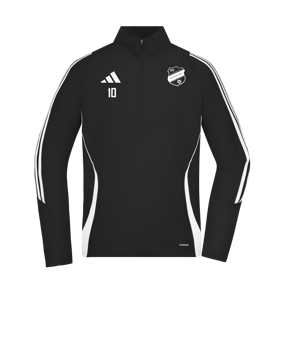 adidas Tiro 24 Trainingstop Schwarz Weiss