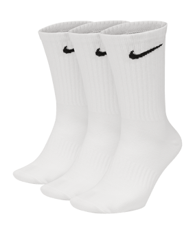 Nike Everyday Lightweight 3er Pack Calze Bianco C100 - bianco
