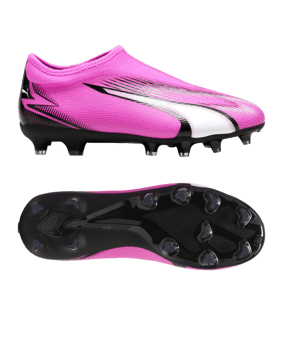 PUMA ULTRA Match LL FG/AG Phenomenal Jr Kids Pink Weiss Schwarz F01 - rosa