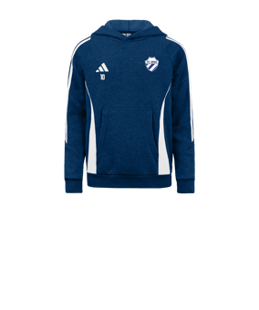 Sweat à capuche adidas Tiro 24 bleu blanc 