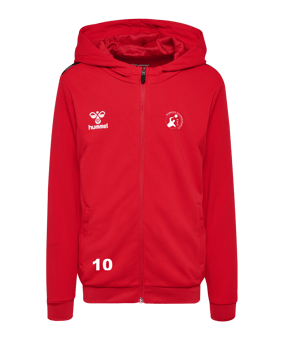 Hummel Authentic Poly Trainingsjacke Kids Rot F3062
