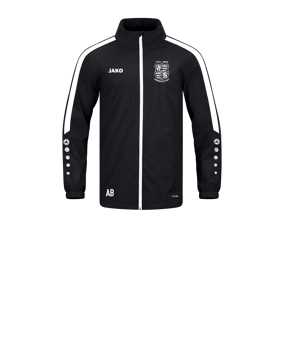 JAKO Power Allwetterjacke Kids Schwarz Weiss F800