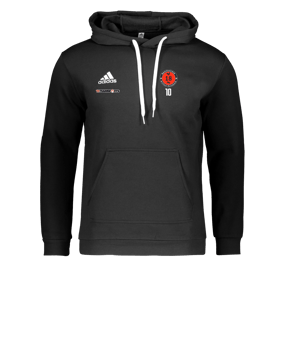 adidas Entrada 22 Hoody Schwarz
